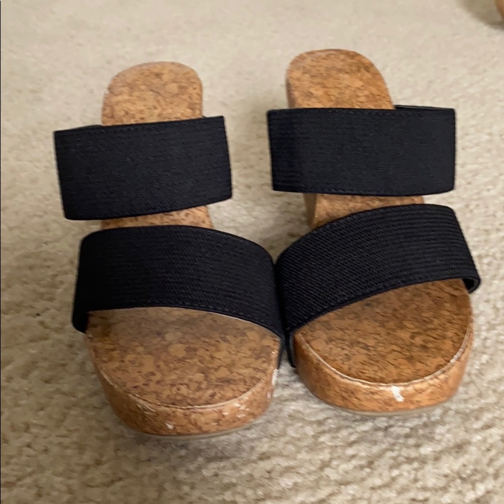 Woman sandal wedges